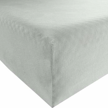 Erwin Müller Interlock-Jersey Spannbettlaken Memmingen grau 120x200 cm 130x200 cm