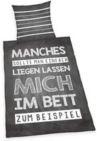 Herding Young Collection Wendebettw&auml;sche ""Manches sollte man einfach liegen lassen