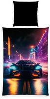 Herding Young Collection Bettw&auml;sche "YC Neoncar" 2 Stk. mit coolem Motiv