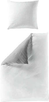 Bierbaum Wendebettwäsche Modern Uni Weiß