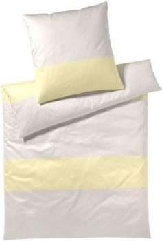 Joop! Mako-Satin Bettwäsche Split Gelb/Vanilla (4118-03)