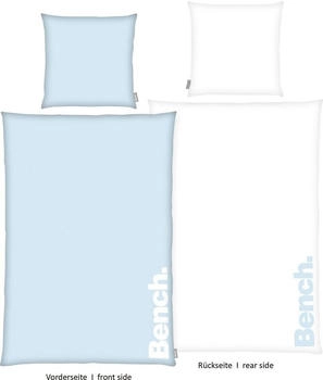 Herding Bench Bettwäsche-Set Hellblau/Weiß (4412604039)