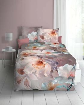 Kaeppel Mako-Satin Bettwäsche Mother of Pearl braun-beige (G-205576-66D3-VBDS)