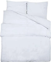 vidaXL Bettw&auml;sche-Set Wei&szlig; 200x220 cm Leichte Mikrofaser