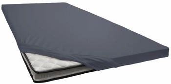 Primera Elasthan-Feinjersey Topper Spannbettlaken anthrazit (3800)