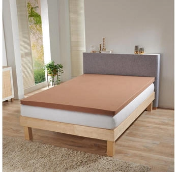 Bettwaren-Shop BettwarenShop Jersey-Elasthan Topper Spannbettlaken Multi-Stretch 140x200 160x220 cm cappuccino