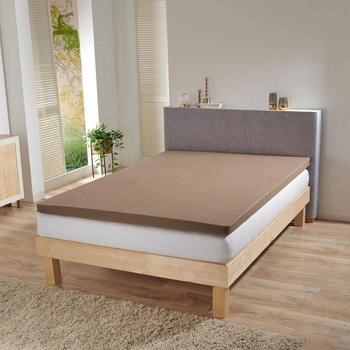Bettwaren-Shop BettwarenShop Jersey-Elasthan Topper Spannbettlaken Multi-Stretch 140x200 160x220 cm taupe