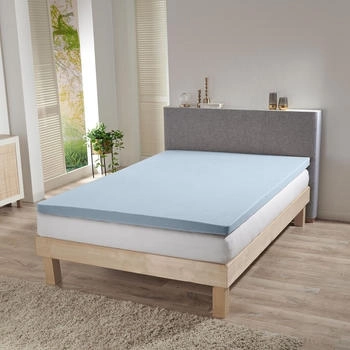 Bettwaren-Shop BettwarenShop Jersey-Elasthan Topper Spannbettlaken Multi-Stretch 90x190 100x220 cm hellblau