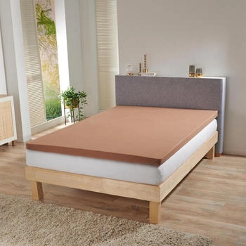 Bettwaren-Shop BettwarenShop Jersey-Elasthan Topper Spannbettlaken Multi-Stretch 90x190 100x220 cm cappuccino