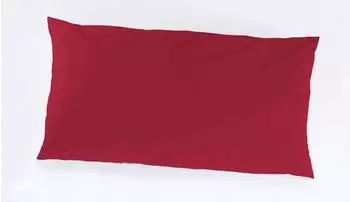 Prinz Mako-Feinjersey Uni Kissenbezug 22010 40 x 80 cm Rot