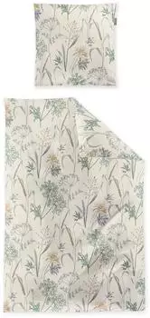 Irisette Edel-Feinbiber Bettw&auml;sche Set Koala 8425 natur 135x200+80x80cm