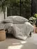 Irisette Mako-Satin Bettwäsche-Garnitur Tokio 8607 natur 135x200+80x80cm