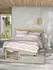 Irisette Mako-Satin Bettwäsche-Garnitur Wave 8610 rot 135x200+80x80cm