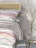 Irisette Mako-Satin Bettwäsche-Garnitur Wave 8610 rot 135x200+80x80cm