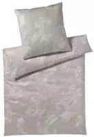 Joop! Bettw&auml;sche Paisley 4120-07 taupe - 135x200cm + 80x80cm