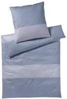 Joop! Bettw&auml;sche Split 4118-02 Ozean - 135x200cm + 80x80cm