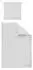 Irisette Mako-Satin uni Bettwäsche Set uni Paris 8000 grau 200x200cm