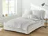 Irisette Mako-Satin uni Bettwäsche Set uni Paris 8000 grau 200x200cm