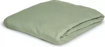 Irisette Kuschel-Jersey Spannbetttuch Vesuv 0012 salbei-31 190x200cm