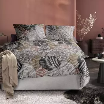 Irisette Edel-Feinbiber Bettwäsche Set Koala 8628 multi 135x200+80x80cm