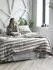 Irisette Mako-Satin Bettwäsche-Garnitur Wave-HK 8559 grau 200x200+80x80cm