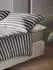 Irisette Mako-Satin Bettwäsche-Garnitur Wave-HK 8559 grau 200x200+80x80cm