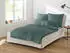 Irisette Mako-Satin uni Bettwäsche Set uni Paris 8000 grün 135x200+80x80cm