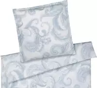 Elegante Bettw&auml;sche "Grandezza" 2 Stk. angenehmes Hautgef&uuml;hl