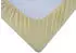 DUKAL Spannbettlaken aus Frottee-Stretch, Gummizug: rundum, 120x200 - 130x200 cm, mit Spannumrandung, Braun