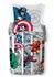 Marvel Marvel Comics Bettwäsche-Set Washed Cotton 135x200cm + 80x80cm (Marvel Comics)