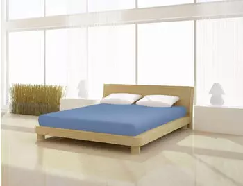 Mister Sandman Spannbettlaken Fein Jersey de luxe 180 - 200 x 200 cm taube