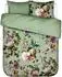 Essenza Fleur Bettwäsche-Set Baumwollsatin quiet green 135x200+80x80cm