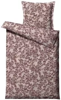 S&ouml;dahl Blossom Bettw&auml;sche 135x200cm, 80x80cm, berry (10921)