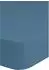 Muller Textiles Spannbettlaken Mako-Satin eisblau 180x200cm (HIP)