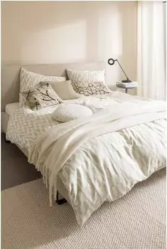 Sch&ouml;ner Wohnen Favour-B Satin-Bettw&auml;sche beige 155x220+80x80