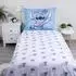 Jerry Fabrics Lilo & Stitch Wave Bettwäsche-Set, 100% Baumwolle, blau, 140x200cm (24BS120)