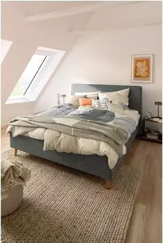 Sch&ouml;ner Wohnen Pebble Wendebettw&auml;sche Renforc&eacute; grau 155x220+80x80cm (Pebble-B)