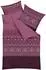 Kaeppel Opulence Bettwäsche Mako-Satin Paisley/Ornamente burgund 135x200cm+80x80cm
