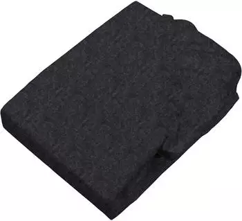 Setex Feinbiber Melange Spannbettlaken anthrazit 90x200cm, 90% Baumwolle