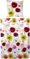 Primera Bettw&auml;sche "Mako-Satin-Bettw&auml;sche Summer Time" 2 Stk. mit bunten Blumen