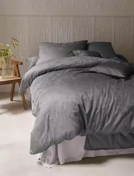 Irisette Rio Bettwäsche Jacquard-Satin graphit 155x220cm (8643-12)