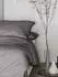 Irisette Paris Bettwäsche Mako-Satin 135x200cm grau