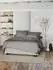 Irisette Paris Bettwäsche Mako-Satin 135x200cm grau