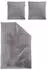 Irisette Paris Bettwäsche Mako-Satin 135x200cm grau