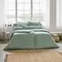 Estella Takoma Bettwäsche-Set Mako-Interlock-Jersey, uni mint, 200x200 + 2x80x80 (6873)