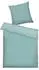 Tom Tailor Medium Stripes Renforcé Wendebettwäsche 155x220cm (80x80cm), salbei (Medium Stripes)
