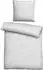 Biberna Premium Tencel Bettwäsche Garnitur 135x200cm silber/grau