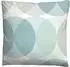 Biberna Premium Tencel Bettwäsche Garnitur Kreise 135x200 cm blau