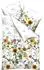 Kaeppel Mako-Satin Bettwäsche Sonnenblumen gelb/grün 155x220cm + 80x80cm