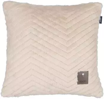 Joop! J!Elegant Dekokissenh&uuml;lle Kunstfell, beige, 45x45cm